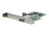 StarTech.com Carte réseau PCI Express à 1 port fibre optique Gigabit Ethernet avec SFP ouvert - Angle gauche