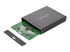 StarTech.com Boîtier USB 3.1 (10 Gb/s) dual slot pour SSD M.2 SATA avec RAID - Angle gauche