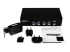 StarTech.com Commutateur KVM 4 Ports DVI USB, Audio Montage en Rack- Switch KVM - Front