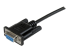 StarTech.com Câble null modem série DB9 RS232 de 2m - Angle droit