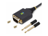 StarTech.com 1ft (30cm) USB to Serial Adapter Cable, COM Retention, RS232 - Angle droit