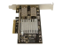 StarTech.com Carte réseau PCIe 2 ports fibre 10 GbE - Côté droit