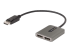 StarTech.com Répartiteur DisplayPort 1.4 pour 2 Écrans - Angle gauche