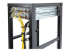 StarTech.com Anneau Métallique Gestion de Câbles Vertical pour Racks de Serveur 1U - Angle droit