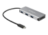 StarTech.com Hub USB-C 3 ports USB et lecteur de carte SD - Angle gauche